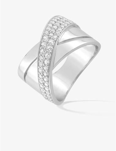 Bague en argent 925‰ rhodié...