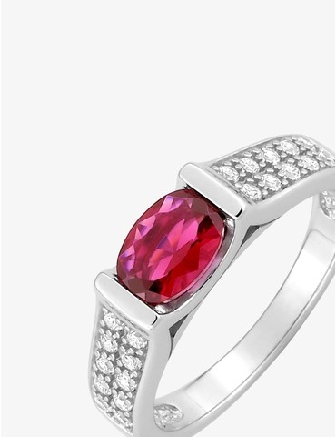 Bague oxyde de zirconium...