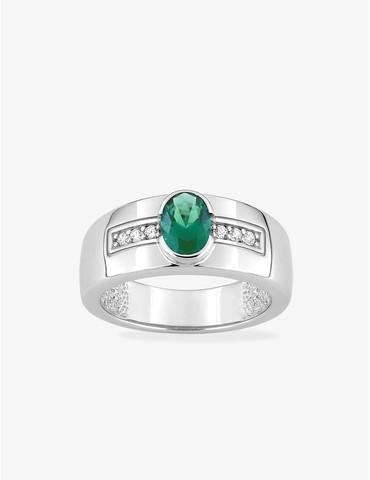 Bague fantaisie argent 925‰...