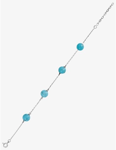 Bracelet turquoises et...