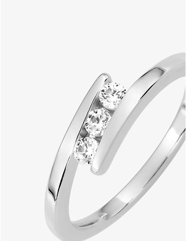 Bague trilogie argent 925‰...