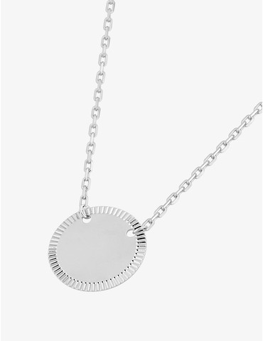 Collier jeton liseré...