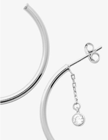 Créoles 30 mm argent 925‰...