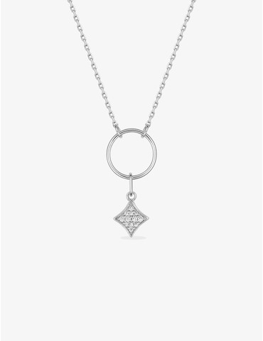 Collier cercle argent 925‰...