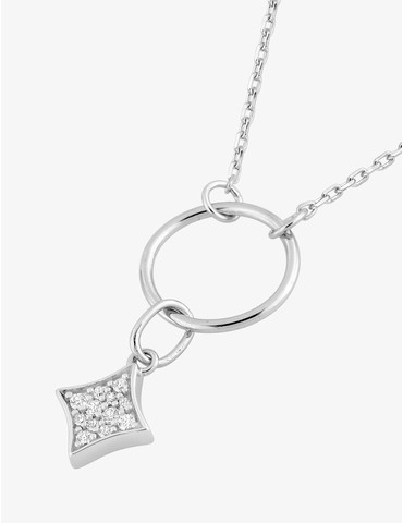 Collier cercle argent 925‰...