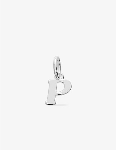 Pendentif lettre P argent...