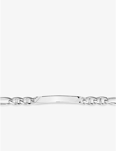 Gourmette bébé, argent 925‰...