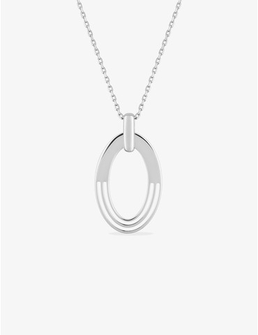 Collier en argent 925‰ rhodié
