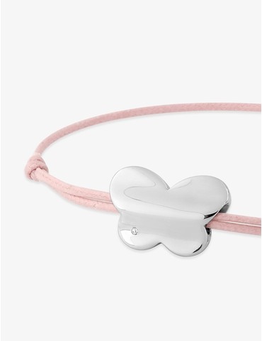 Bracelet cordon rose