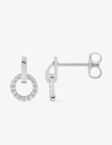 Boucles d'oreille en argent...