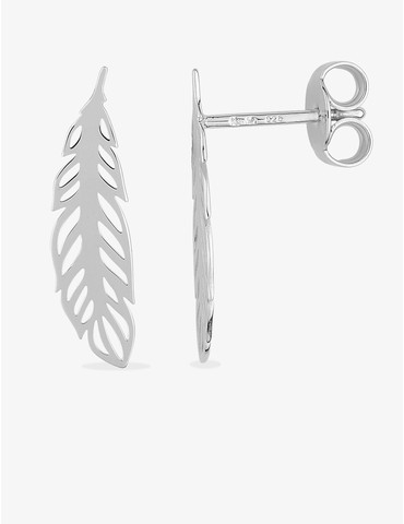 Boucles d'oreilles feuille...
