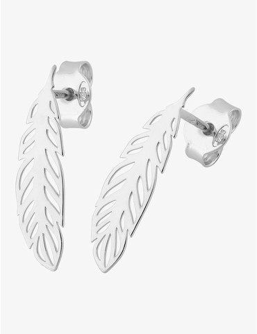 Boucles d'oreilles feuille...