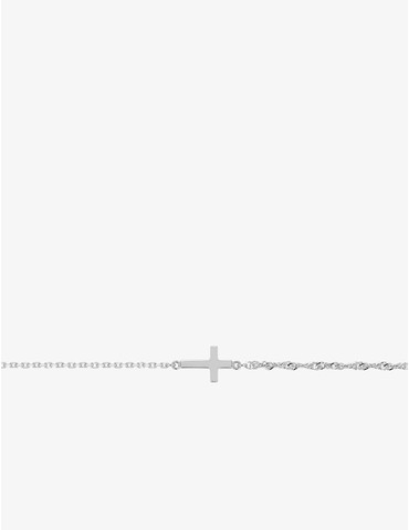 Bracelet croix en argent...
