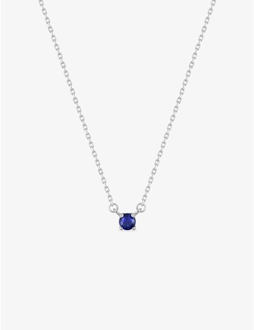 Collier solitaire argent...