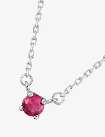 Collier solitaire argent...