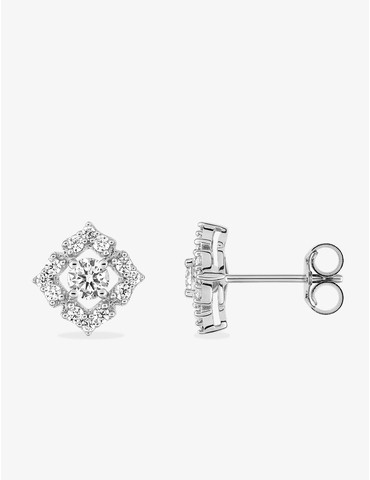 Boucles d'oreilles florales...