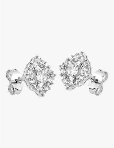 Boucles d'oreilles florales...
