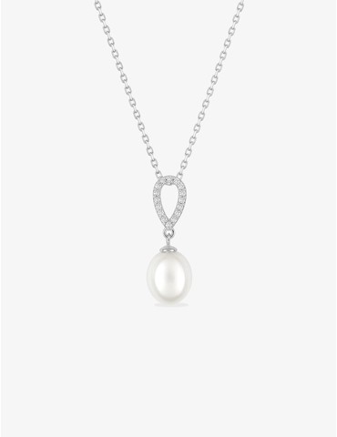 Collier argent 925‰ rhodié...