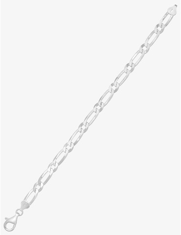 Collier chaîne alternée 1+1...