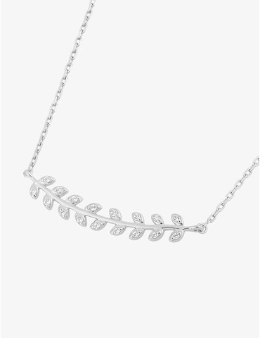 Collier branche argent 925‰...