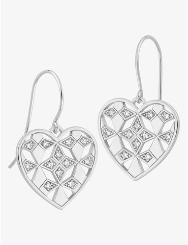 Boucles d'oreilles cœur...