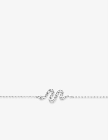 Bracelet serpent argent...