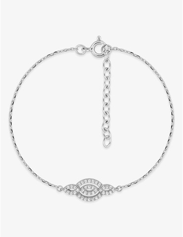 Bracelet ovales argent 925‰...