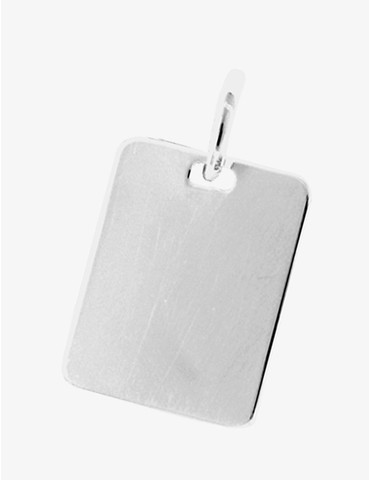 Pendentif plaque GI 17 x 13...