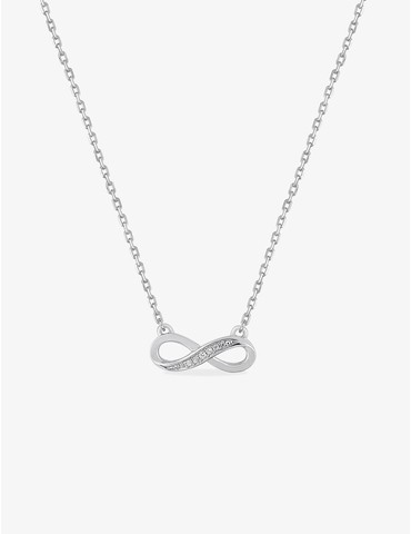 Collier infini argent 925‰...