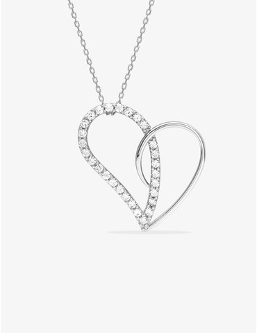 Collier cœur fantaisie...