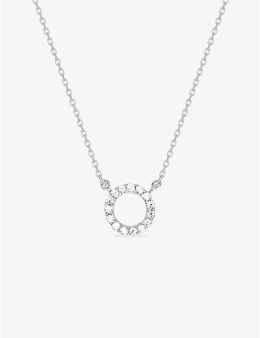 Collier cercle 10 mm argent...