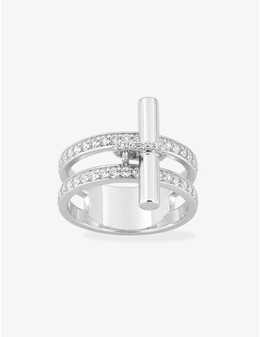 Bague breloque Argent 925‰...