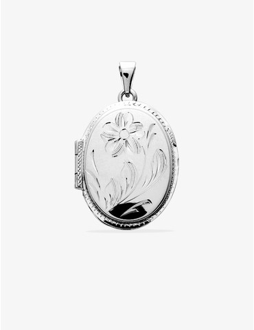 Pendentif porte-photo fleur...