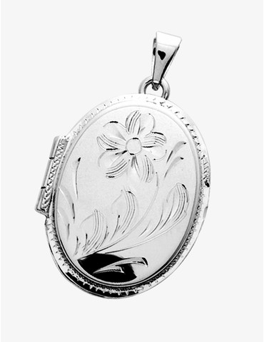 Pendentif porte-photo fleur...