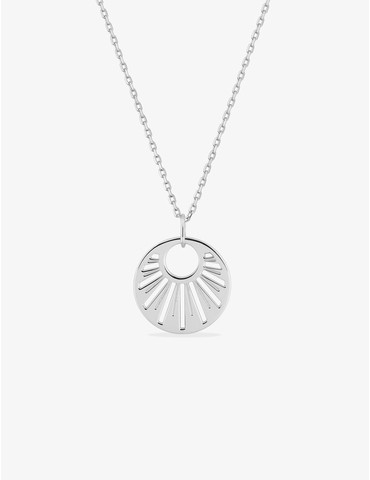 Collier soleil argent 925‰...