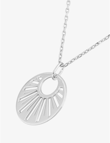 Collier soleil argent 925‰...