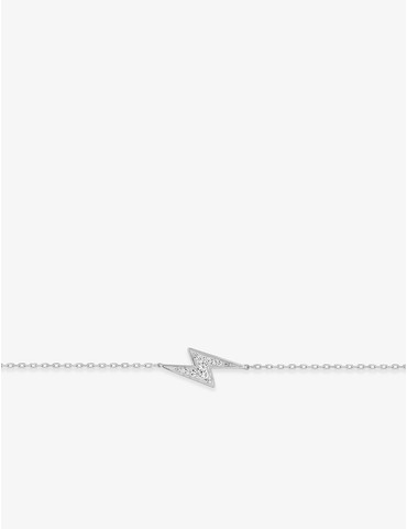 Bracelet éclair argent 925‰...