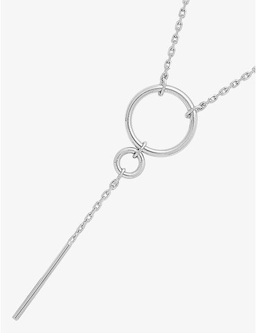Collier cercles et bâton...