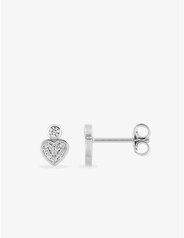 Boucles d'oreilles cœur...