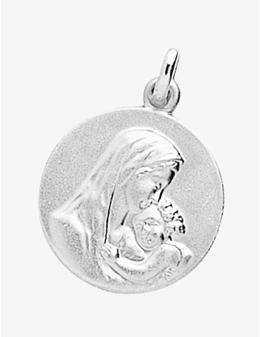 Médaille ronde Vierge à...