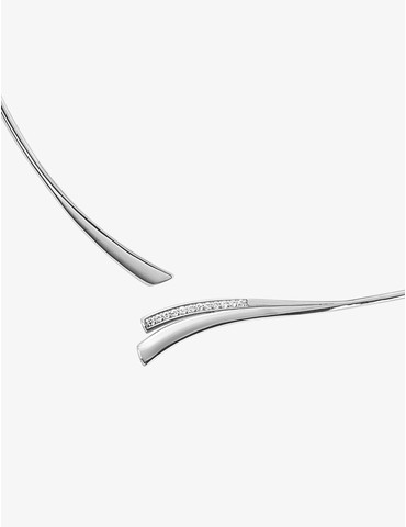 Collier rigide argent 925‰...