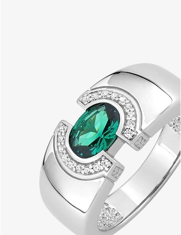 Bague fantaisie argent 925‰...