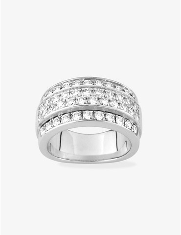 Bague large argent 925‰...