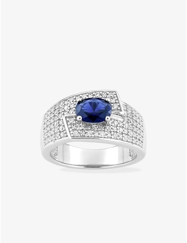 Bague argent 925‰ rhodié,...