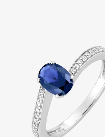 Solitaire fantaisie argent...