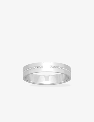 Alliance ruban 4 mm argent...