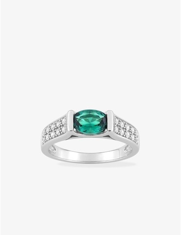Bague argent 925‰ rhodié,...