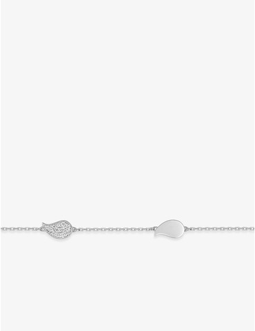 Bracelet gouttes argent...