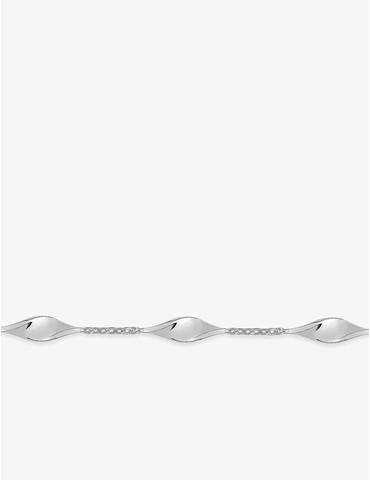 Bracelet losanges ondulés...