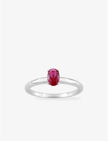 Solitaire argent 925‰...